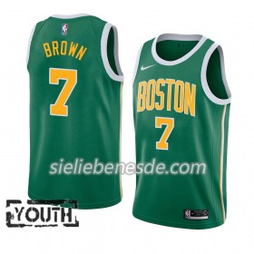 Kinder NBA Boston Celtics Trikot Jaylen Brown 7 2018-19 Nike Grün Swingman